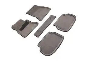 Коврики в салон текстильные SeiNtex 3D BMW 5ser F-10 2010-13 серые Коврики в салон текстильные SeiNtex 3D BMW 5ser F-10 2010-13 серые