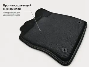 Коврики в салон текстильные SeiNtex 3D CHERY TIGGO 7/7 PRO/7 PRO MAX черные