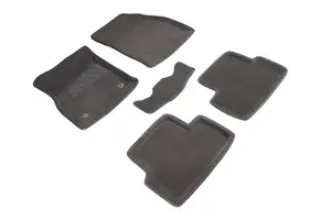 Коврики в салон текстильные SeiNtex 3D Chevrolet Cruze серые
