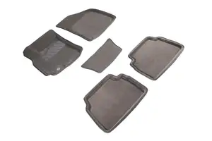 Коврики в салон текстильные SeiNtex 3D Chevrolet Lacetti серые Коврики в салон текстильные SeiNtex 3D Chevrolet Lacetti серые