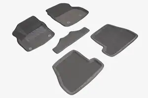 Коврики в салон текстильные SeiNtex 3D Ford Focus III AT 2015-19сер