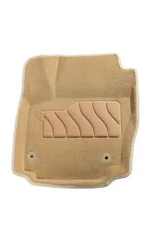 Коврики в салон текстильные SeiNtex 3D Ford Mondeo IV 2010-15 бежевые (код7 №87994)