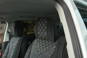 Каркасные накидки для сидений автомобиля из велюра Comfort Premier черные