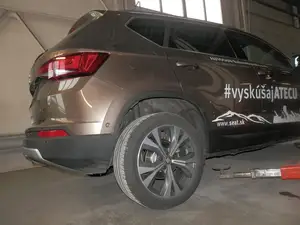 Быстросъёмный вертикальный фаркоп Galia S119V для Skoda и Seat