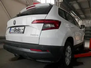 Быстросъёмный вертикальный фаркоп Galia S119V для Skoda и Seat