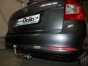 Быстросъёмный вертикальный фаркоп Galia S086V для Skoda Octavia и Octavia Scout