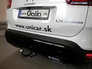 Быстросъёмный вертикальный фаркоп Galia P046V для Citroen, Peugeot и Opel