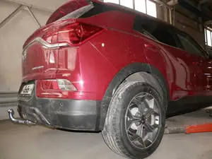 Быстросъёмный вертикальный фаркоп Galia S138V для KGM Korando и SsangYong Korando