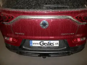 Быстросъёмный вертикальный фаркоп Galia S138V для KGM Korando и SsangYong Korando