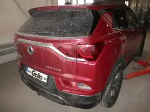 Быстросъёмный вертикальный фаркоп Galia S138V для KGM Korando и SsangYong Korando