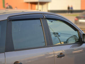 Дефлекторы окон накладные MITSUBISHI OUTLANDER III (2012-) «CT КОБРА Тюнинг»