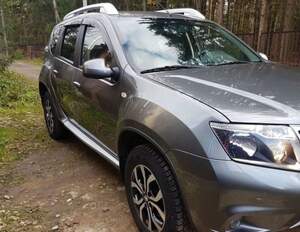 Дефлекторы окон накладные NISSAN TERRANO III (2014-) «CT КОБРА Тюнинг»