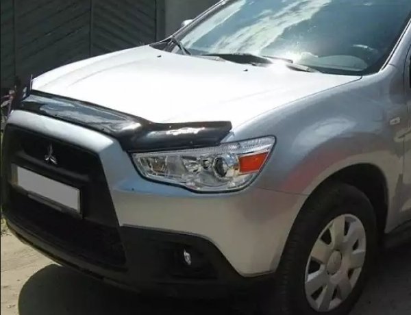 Дефлектор для капота (отбойник) MITSUBISHI ASX RVR (2010-) "VSTAR" Дефлектор для капота (отбойник) MITSUBISHI ASX RVR (2010-) "VSTAR"