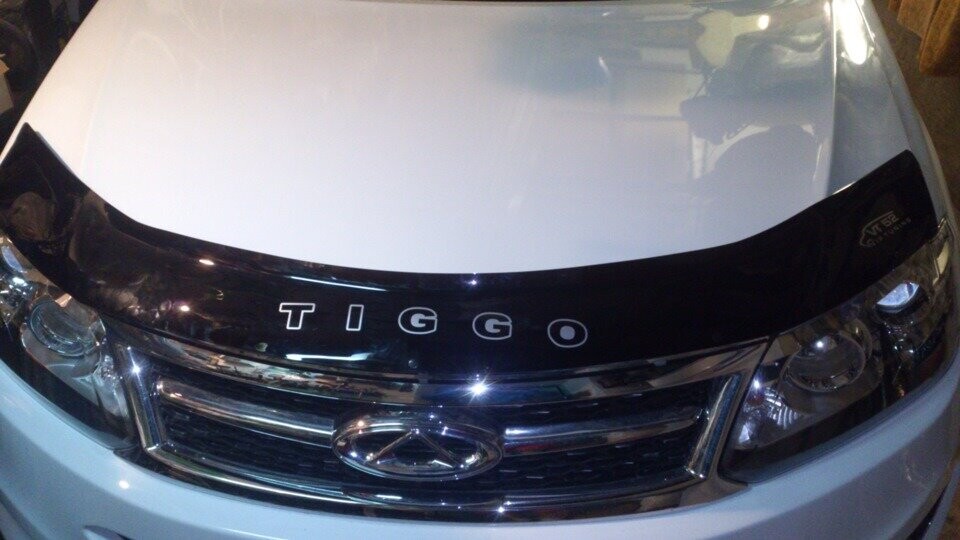 Дефлектор для капота (отбойник) CHERY TIGGO (2010-) «VIP-TUNING» Дефлектор для капота (отбойник) CHERY TIGGO (2010-) «VIP-TUNING»