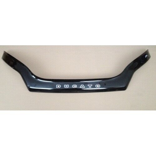 Дефлектор для капота (отбойник) FIAT DUCATO IV (2014-) «VIP-TUNING» с заходом на фары Дефлектор для капота (отбойник) FIAT DUCATO IV (2014-) «VIP-TUNING» с заходом на фары