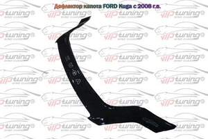 Дефлектор для капота (отбойник) FORD KUGA I (2008-2012) «VIP-TUNING» Дефлектор для капота (отбойник) FORD KUGA I (2008-2012) «VIP-TUNING»