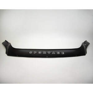 Дефлектор для капота (отбойник) KIA SPORTAGE II  (2004-2010; 2009- сборка в Калининграде) «VIP-TUNING»