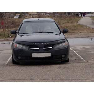 Дефлектор для капота (отбойник) NISSAN ALMERA II (2000-2006; кузов N16) «VIP-TUNING» Дефлектор для капота (отбойник) NISSAN ALMERA II (2000-2006; кузов N16) «VIP-TUNING»
