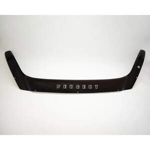 Дефлектор для капота (отбойник) PEUGEOT 308 (2007-2014) «VIP-TUNING» длинный