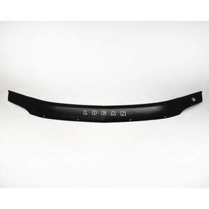 Дефлектор для капота (отбойник) RENAULT LOGAN (2004-2014) «VIP-TUNING»