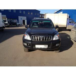 Дефлектор для капота (отбойник) TOYOTA LAND CRUISER PRADO 120 (2003-2008) «VIP-TUNING» с клыками Дефлектор для капота (отбойник) TOYOTA LAND CRUISER PRADO 120 (2003-2008) «VIP-TUNING» с клыками