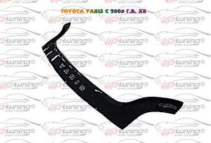 Дефлектор для капота (отбойник) TOYOTA YARIS II (2005-2011) VITZ II (2005-2010) «VIP-TUNING» Дефлектор для капота (отбойник) TOYOTA YARIS II (2005-2011) VITZ II (2005-2010) «VIP-TUNING»