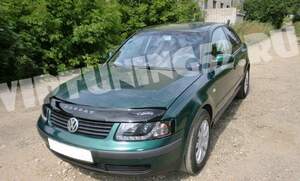 Дефлектор для капота (отбойник) VW PASSAT B5 (1997-2000) «VIP-TUNING» Дефлектор для капота (отбойник) VW PASSAT B5 (1997-2000) «VIP-TUNING»