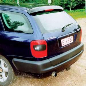 Дефлектор для заднего стекла (спойлер) CITROEN BERLINGO 2002- "VIP-TUNING"