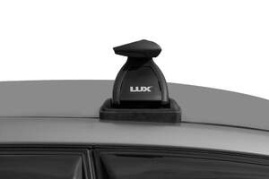 Багажник «LUX» с дугами 1,1м аэро-трэвэл (82мм) BMW 1 E81 Hb 3d, E82 Coupe, E87 Hb 5d со штатными местами