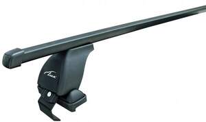 Багажник «LUX» с дугами 1,1м прямоуг. в пластике для а/м Toyota Corolla Sd 2013-... Креп.за дв.проемы