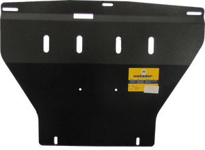 Усиленная защита картера двигателя, КПП, радиатора (2 мм, сталь) для Audi A4 седан/универсал 2000-2004, 2004-2007