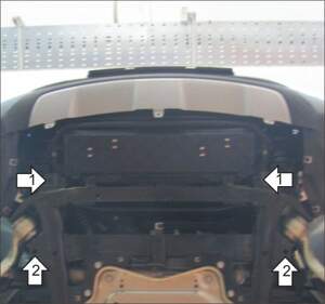 Защита MOTODOR радиатора BMW X6 (e71, E72) 2010-2014 Внедорожник Защита MOTODOR радиатора BMW X6 (e71, E72) 2010-2014 Внедорожник