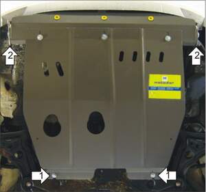 Защита MOTODOR двигателя, КПП Chevrolet Aveo  2003-2008 Седан, Хэтчбек