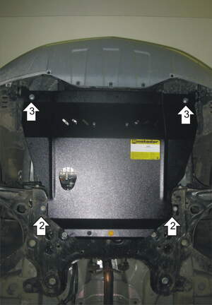 Защита MOTODOR двигателя, КПП Chevrolet Cobalt 2013- Седан