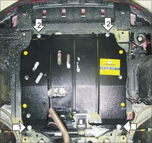 Защита MOTODOR двигателя, КПП Chevrolet Cruze 2009-2017 Седан, Хэтчбек, универсал Защита MOTODOR двигателя, КПП Chevrolet Cruze 2009-2017 Седан, Хэтчбек, универсал