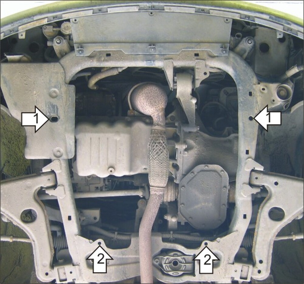 Защита MOTODOR двигателя, КПП Chevrolet Viva 2003-2008 Седан Защита MOTODOR двигателя, КПП Chevrolet Viva 2003-2008 Седан