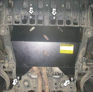 Защита MOTODOR двигателя, КПП Ford Explorer 2010-2018 Внедорожник Защита MOTODOR двигателя, КПП Ford Explorer 2010-2018 Внедорожник