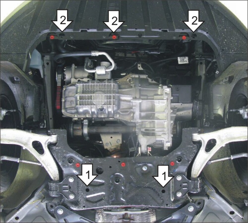 Защита MOTODOR двигателя, КПП Ford Focus C-max 2003-2007 Вэн Защита MOTODOR двигателя, КПП Ford Focus C-max 2003-2007 Вэн