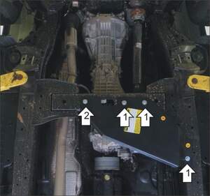 Защита MOTODOR разд.коробки Ford Ranger 2011- Пикап Защита MOTODOR разд.коробки Ford Ranger 2011- Пикап