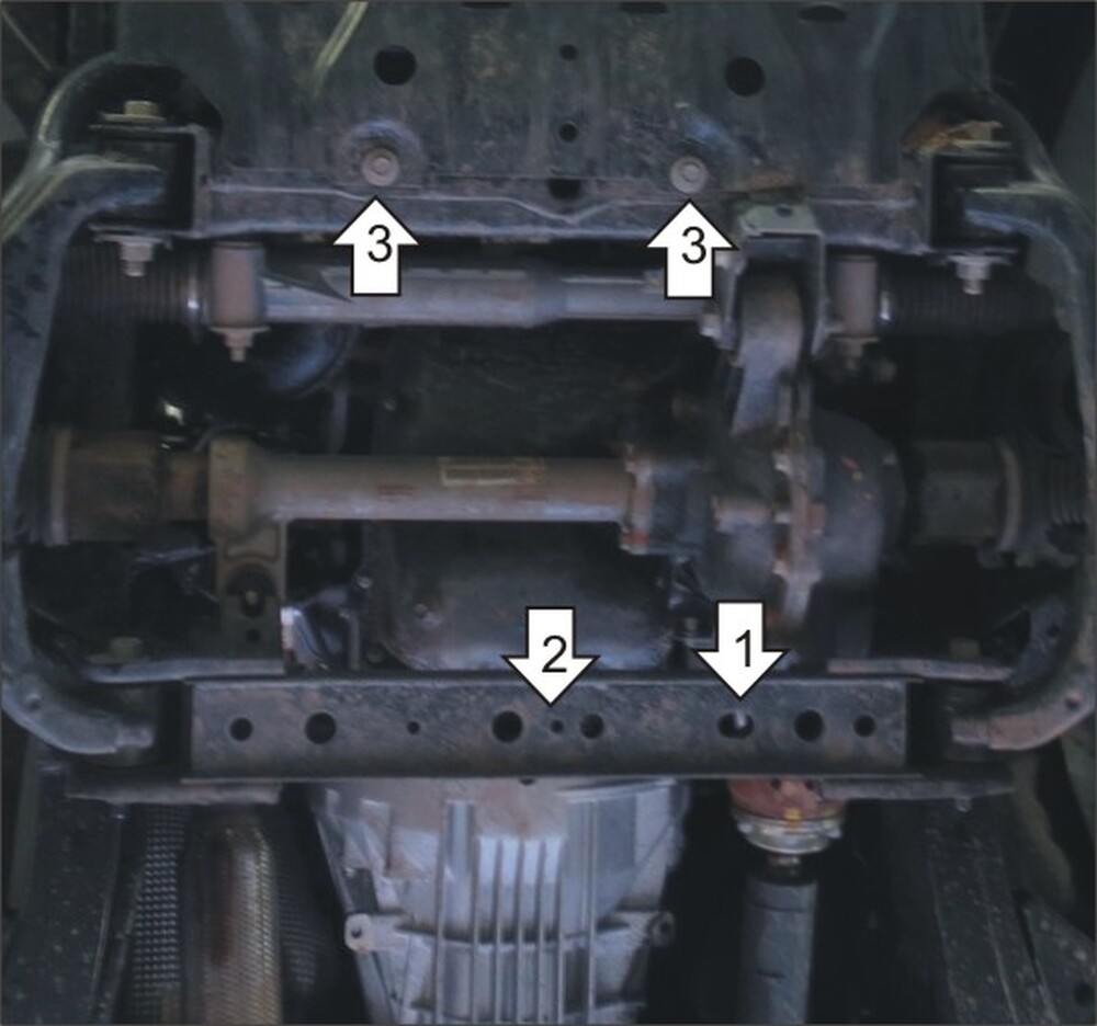 Защита MOTODOR двигателя Ford Ranger 2011- Пикап Защита MOTODOR двигателя Ford Ranger 2011- Пикап