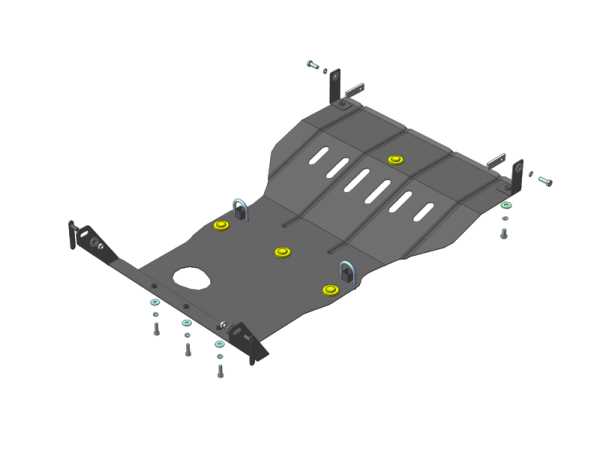 Защита MOTODOR двигателя Gaz 310221 Volga 1993-2004 универсал Защита MOTODOR двигателя Gaz 310221 Volga 1993-2004 универсал