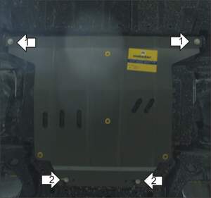 Защита MOTODOR двигателя, КПП Geely Vision 2005- Седан Защита MOTODOR двигателя, КПП Geely Vision 2005- Седан