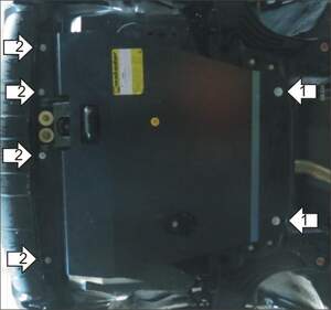 Защита MOTODOR двигателя, КПП Haima 7 2011- Внедорожник Защита MOTODOR двигателя, КПП Haima 7 2011- Внедорожник