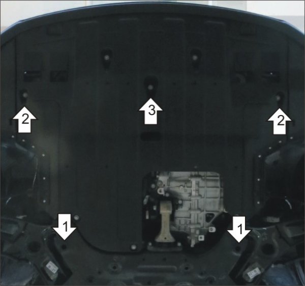 Защита MOTODOR двигателя, КПП Hyundai Elantra 2010-2017 Седан Защита MOTODOR двигателя, КПП Hyundai Elantra 2010-2017 Седан