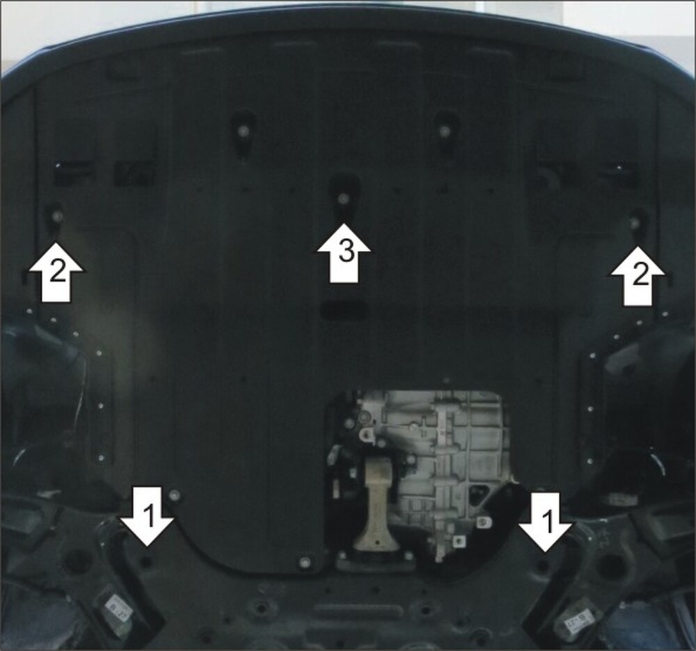 Защита MOTODOR двигателя, КПП Hyundai i30 2011-2017 Хэтчбек, универсал Защита MOTODOR двигателя, КПП Hyundai i30 2011-2017 Хэтчбек, универсал