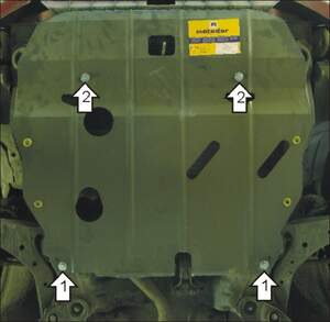 Защита MOTODOR двигателя, КПП Hyundai Tiburon  2001-2009 купе