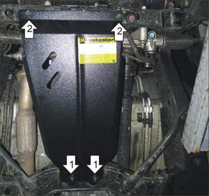 Защита MOTODOR КПП KIA Mohave 2008- Внедорожник